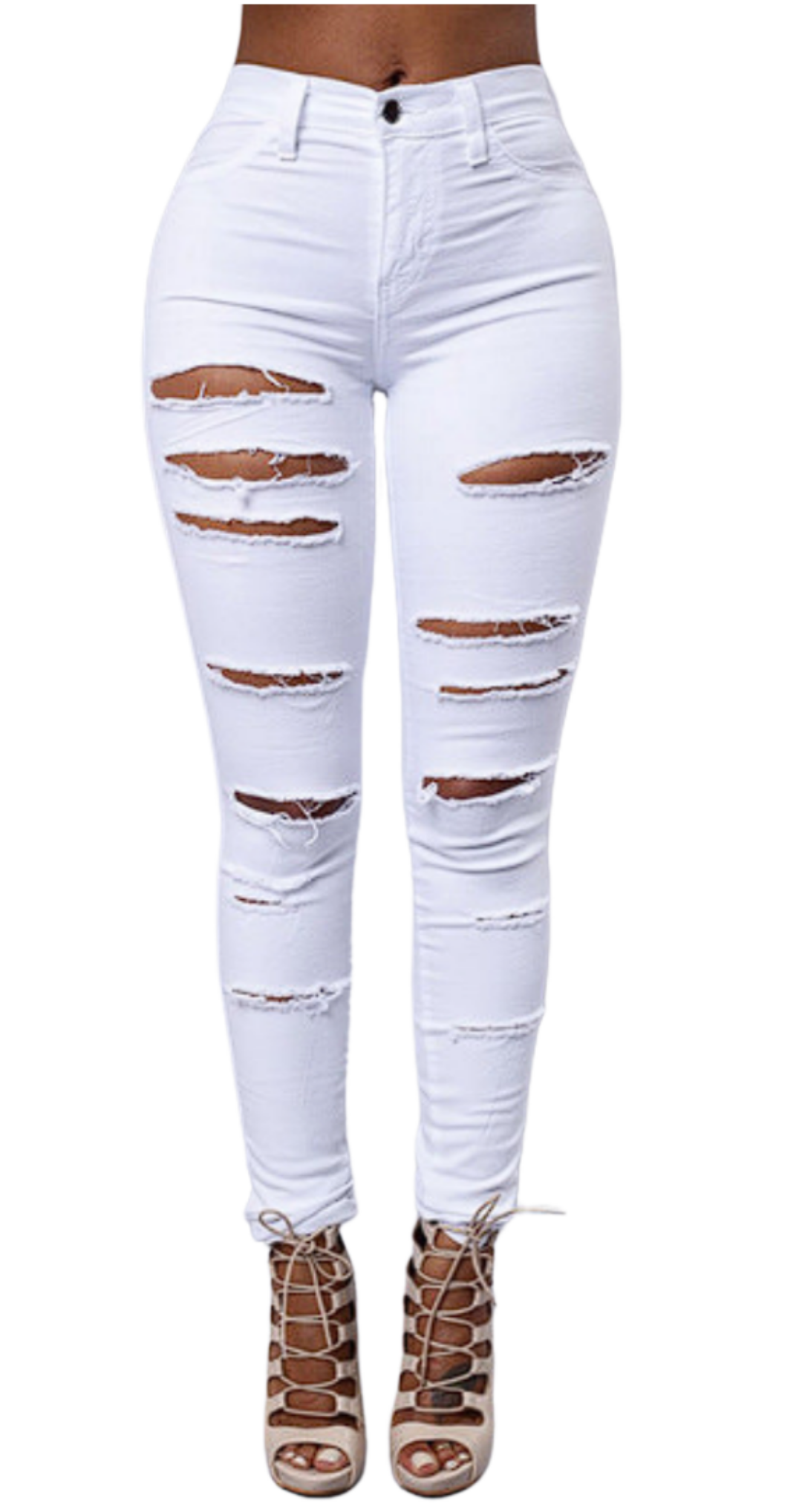 PANTALÓN ROTO HIGH WAIST