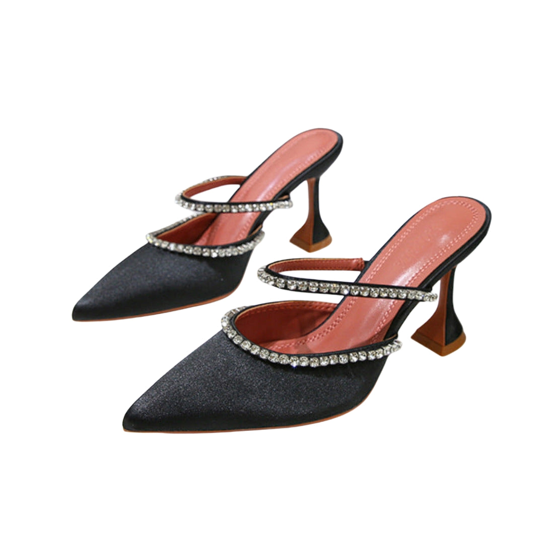 ZAPATO SATIN DIAMOND
