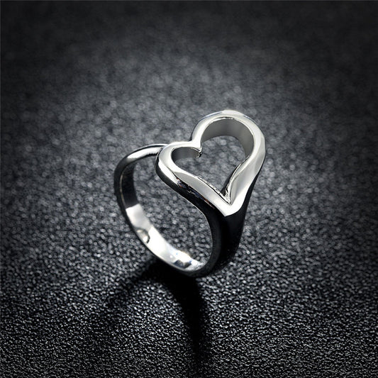 ANILLO CORAZÓN DE PLATA