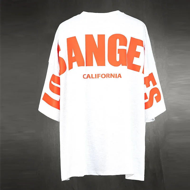 CAMISETA OVERSIZED CASUAL LOS ANGELES CALIFORNIA