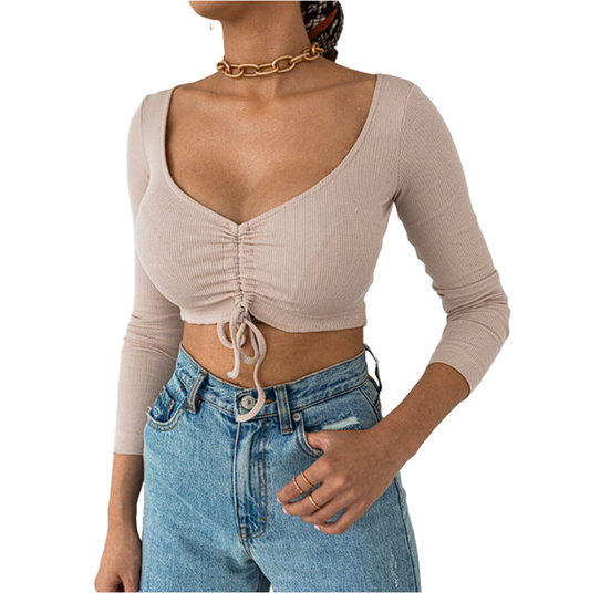 CROP TOP AJUSTABLE COLORES