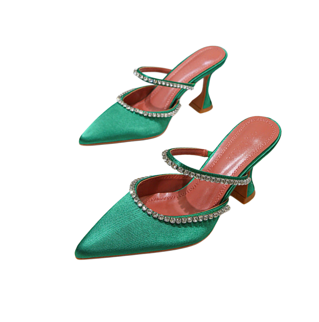ZAPATO SATIN DIAMOND