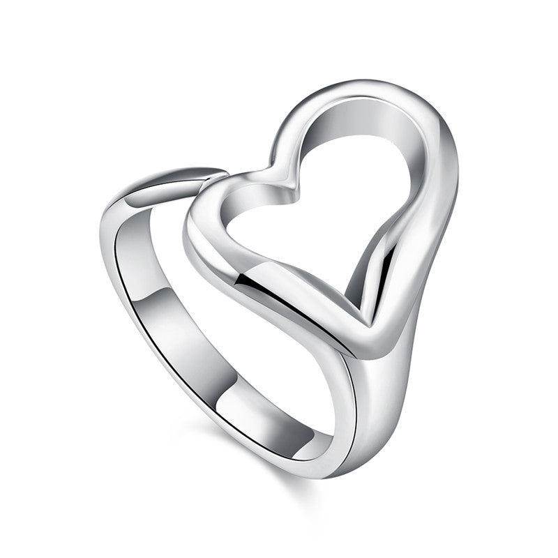 ANILLO CORAZÓN DE PLATA