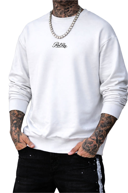 SUDADERA SWEATSHIRT ESSENTIALS BLANCA