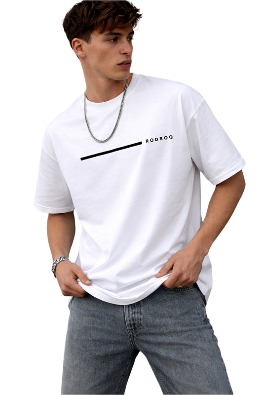 CAMISETA OVERSIZE BÁSICA BLANCA