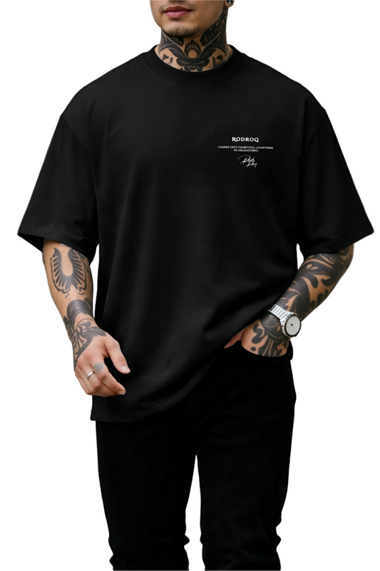 CAMISETA GRÁFICA CON LOGOTIPO BLANCO