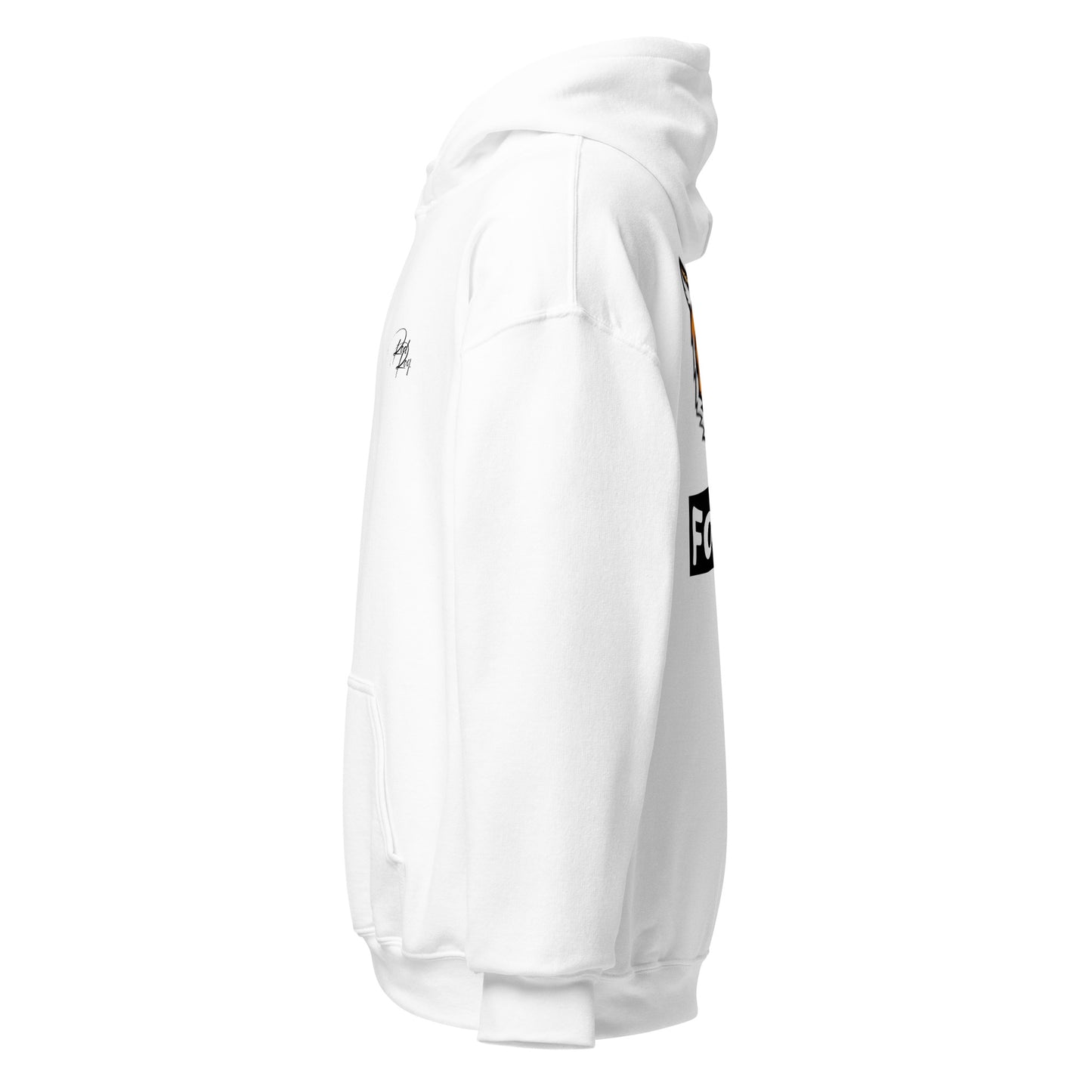 SUDADERA BLANCA CON CAPUCHA